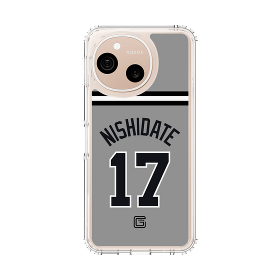 スリムプロテクションケース［ 読売ジャイアンツ - #17 NISHIDATE - ビジター ］