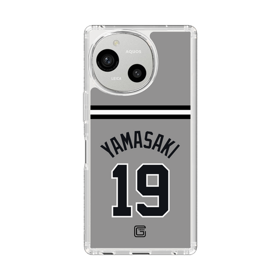 スリムプロテクションケース［ 読売ジャイアンツ - #19 YAMASAKI - ビジター ］
