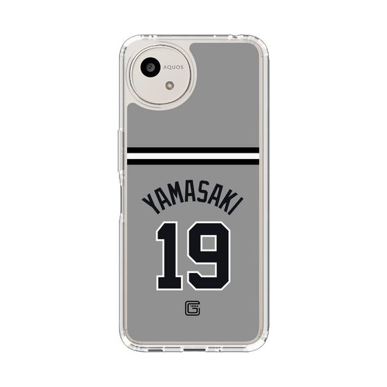 スリムプロテクションケース［ 読売ジャイアンツ - #19 YAMASAKI - ビジター ］