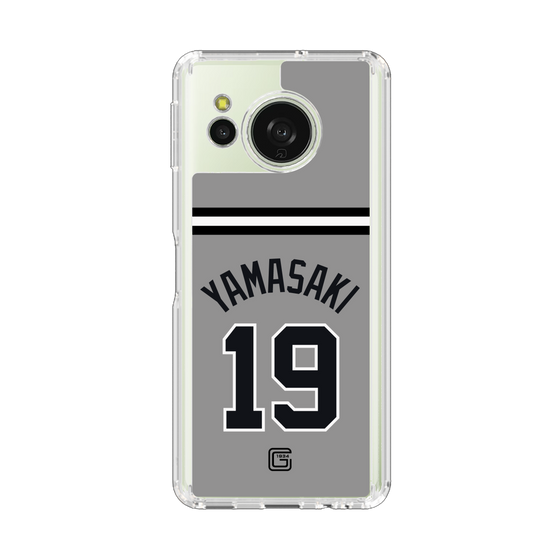 スリムプロテクションケース［ 読売ジャイアンツ - #19 YAMASAKI - ビジター ］
