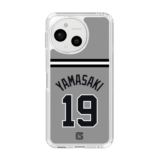スリムプロテクションケース［ 読売ジャイアンツ - #19 YAMASAKI - ビジター ］