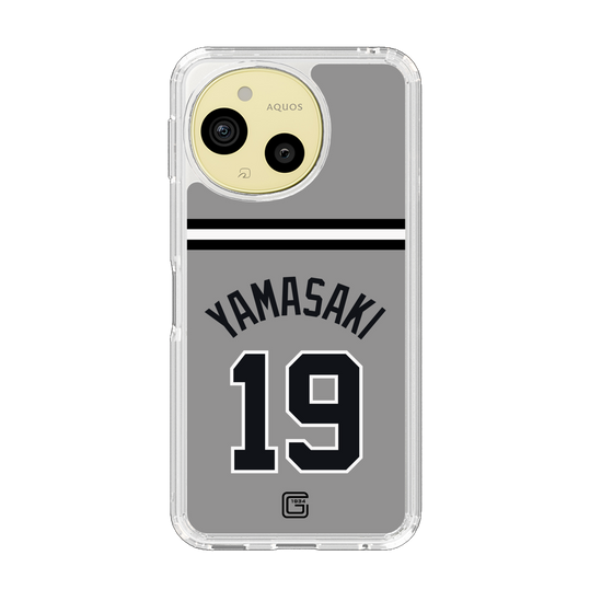 スリムプロテクションケース［ 読売ジャイアンツ - #19 YAMASAKI - ビジター ］