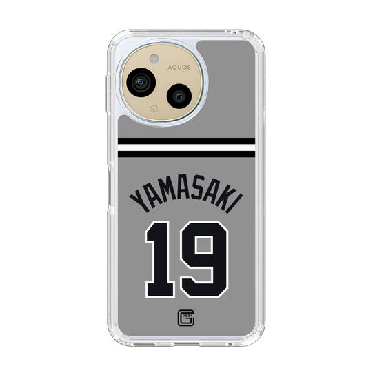 スリムプロテクションケース［ 読売ジャイアンツ - #19 YAMASAKI - ビジター ］