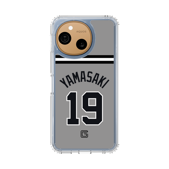 スリムプロテクションケース［ 読売ジャイアンツ - #19 YAMASAKI - ビジター ］