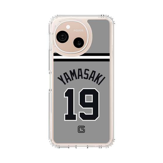 スリムプロテクションケース［ 読売ジャイアンツ - #19 YAMASAKI - ビジター ］
