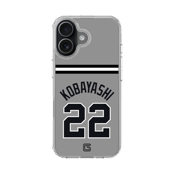 スリムプロテクションケース［ 読売ジャイアンツ - #22 KOBAYASHI - ビジター ］
