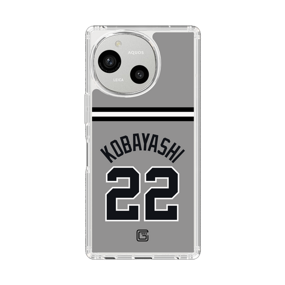 スリムプロテクションケース［ 読売ジャイアンツ - #22 KOBAYASHI - ビジター ］