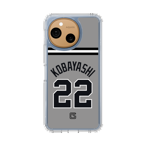 スリムプロテクションケース［ 読売ジャイアンツ - #22 KOBAYASHI - ビジター ］