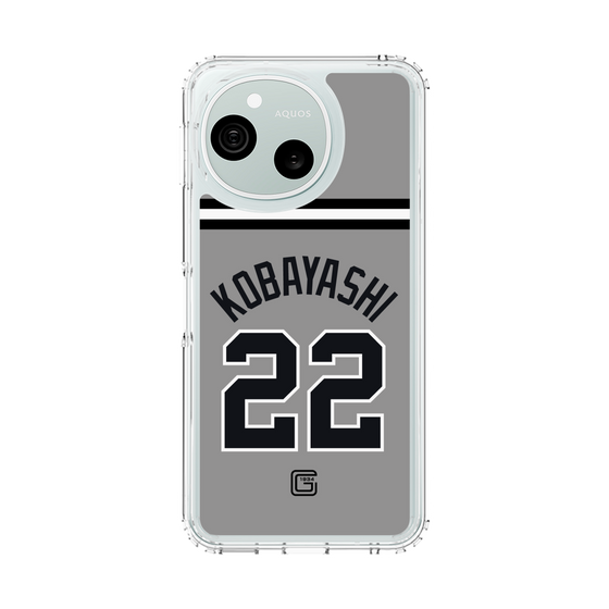 スリムプロテクションケース［ 読売ジャイアンツ - #22 KOBAYASHI - ビジター ］