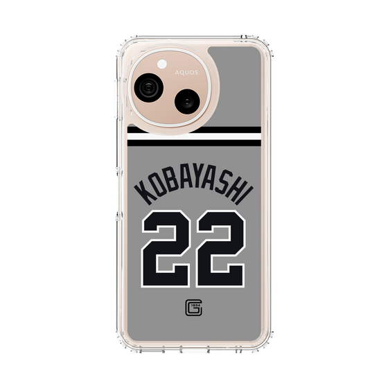 スリムプロテクションケース［ 読売ジャイアンツ - #22 KOBAYASHI - ビジター ］