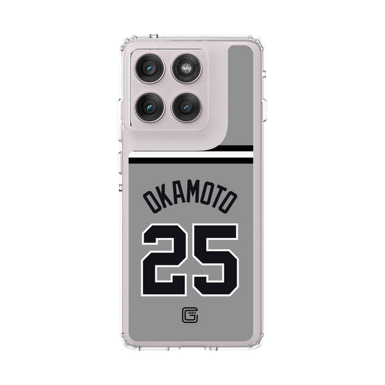 スリムプロテクションケース［ 読売ジャイアンツ - #25 OKAMOTO - ビジター ］