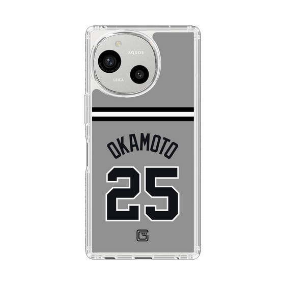 スリムプロテクションケース［ 読売ジャイアンツ - #25 OKAMOTO - ビジター ］