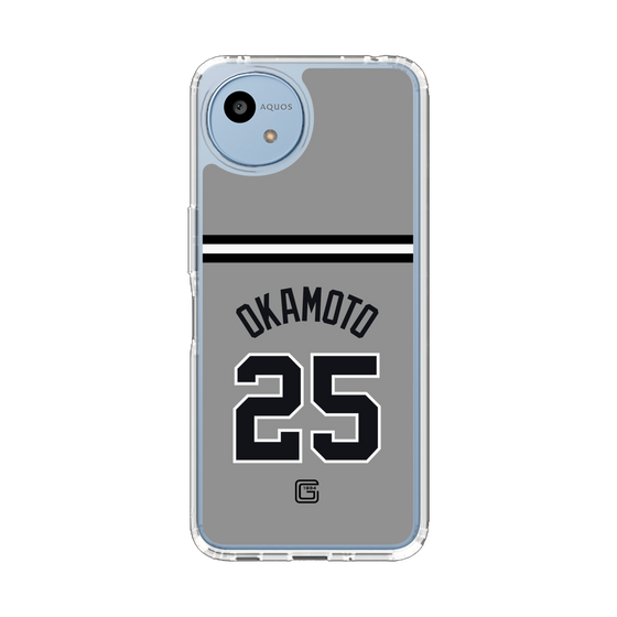 スリムプロテクションケース［ 読売ジャイアンツ - #25 OKAMOTO - ビジター ］