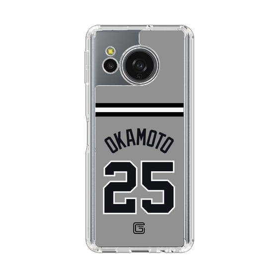 スリムプロテクションケース［ 読売ジャイアンツ - #25 OKAMOTO - ビジター ］