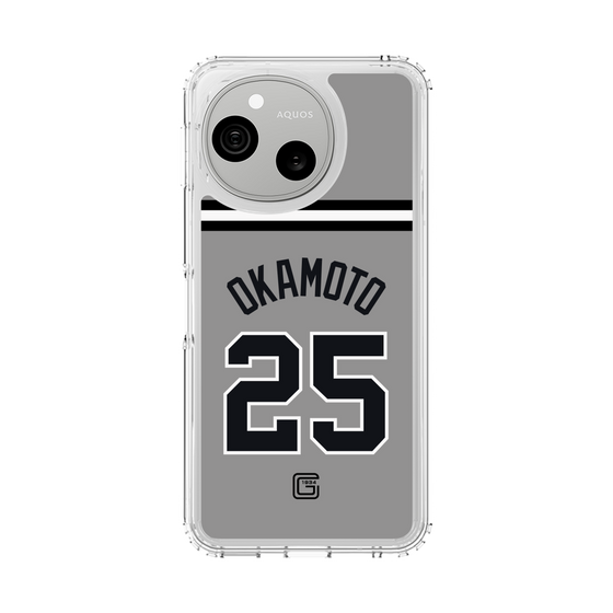 スリムプロテクションケース［ 読売ジャイアンツ - #25 OKAMOTO - ビジター ］