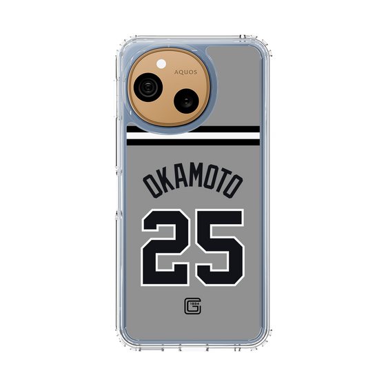 スリムプロテクションケース［ 読売ジャイアンツ - #25 OKAMOTO - ビジター ］
