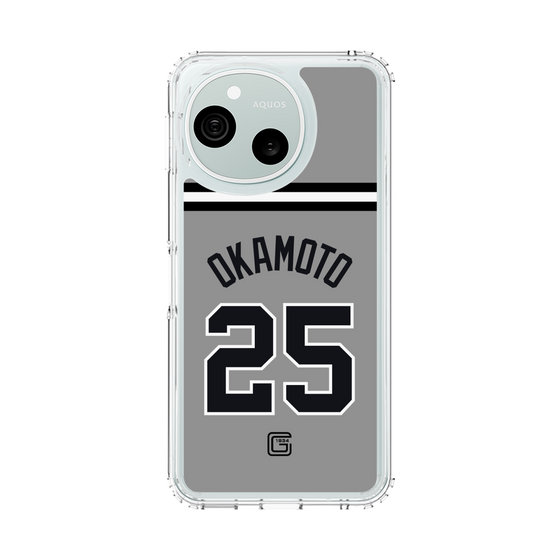 スリムプロテクションケース［ 読売ジャイアンツ - #25 OKAMOTO - ビジター ］