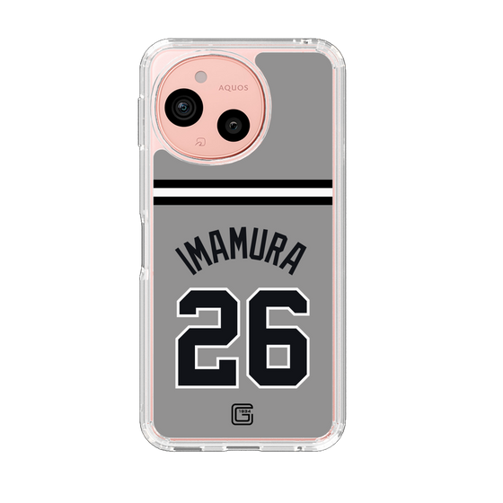 スリムプロテクションケース［ 読売ジャイアンツ - #26 IMAMURA - ビジター ］