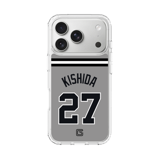 スリムプロテクションケース［ 読売ジャイアンツ - #27 KISHIDA - ビジター ］