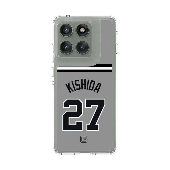 スリムプロテクションケース［ 読売ジャイアンツ - #27 KISHIDA - ビジター ］