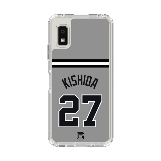 スリムプロテクションケース［ 読売ジャイアンツ - #27 KISHIDA - ビジター ］