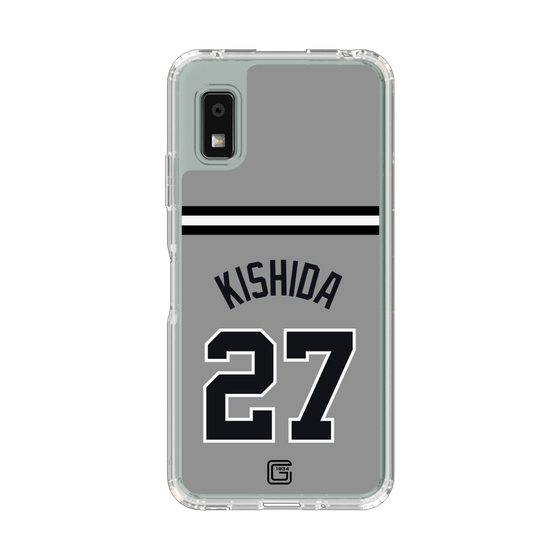 スリムプロテクションケース［ 読売ジャイアンツ - #27 KISHIDA - ビジター ］