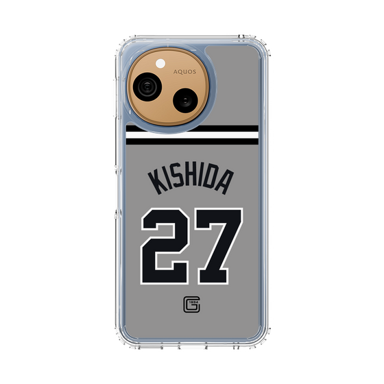 スリムプロテクションケース［ 読売ジャイアンツ - #27 KISHIDA - ビジター ］