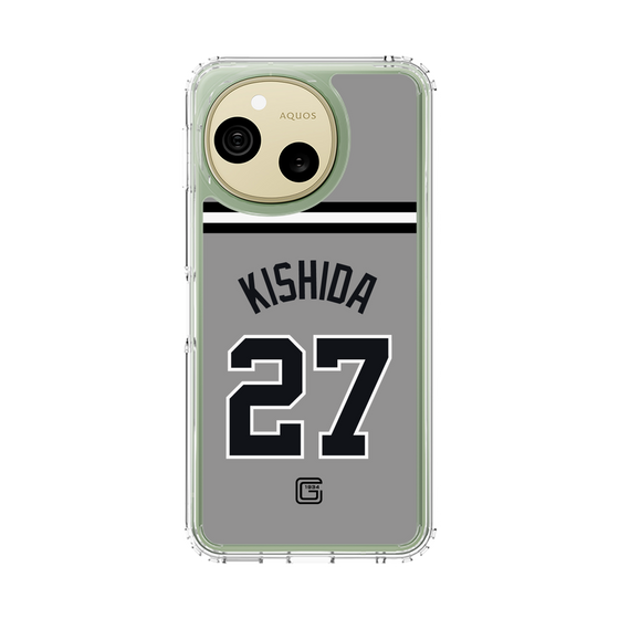 スリムプロテクションケース［ 読売ジャイアンツ - #27 KISHIDA - ビジター ］