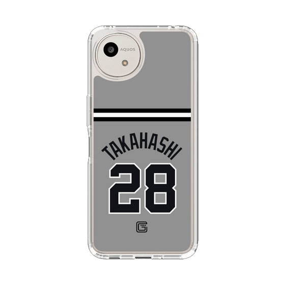 スリムプロテクションケース［ 読売ジャイアンツ - #28 TAKAHASHI - ビジター ］