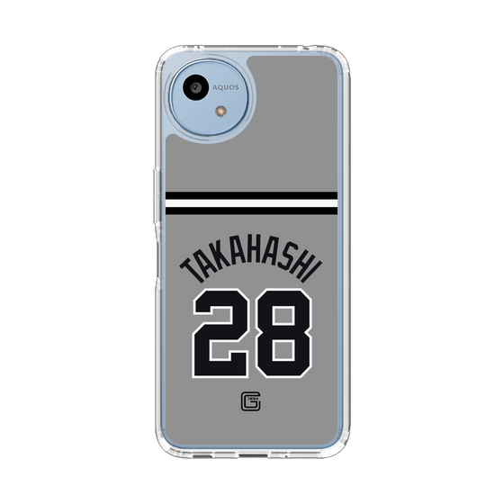 スリムプロテクションケース［ 読売ジャイアンツ - #28 TAKAHASHI - ビジター ］