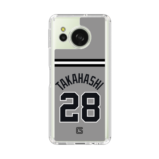 スリムプロテクションケース［ 読売ジャイアンツ - #28 TAKAHASHI - ビジター ］