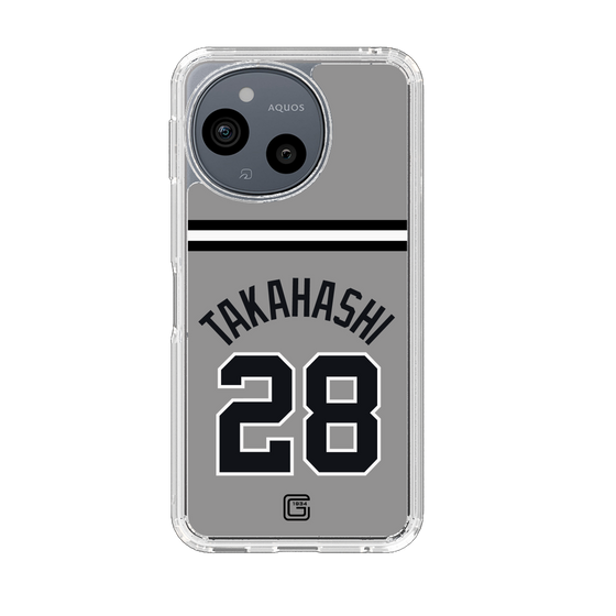 スリムプロテクションケース［ 読売ジャイアンツ - #28 TAKAHASHI - ビジター ］
