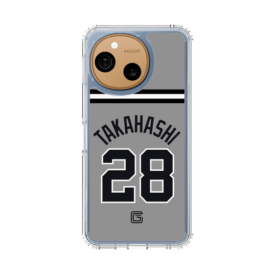 スリムプロテクションケース［ 読売ジャイアンツ - #28 TAKAHASHI - ビジター ］