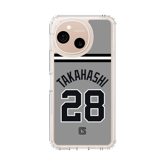 スリムプロテクションケース［ 読売ジャイアンツ - #28 TAKAHASHI - ビジター ］