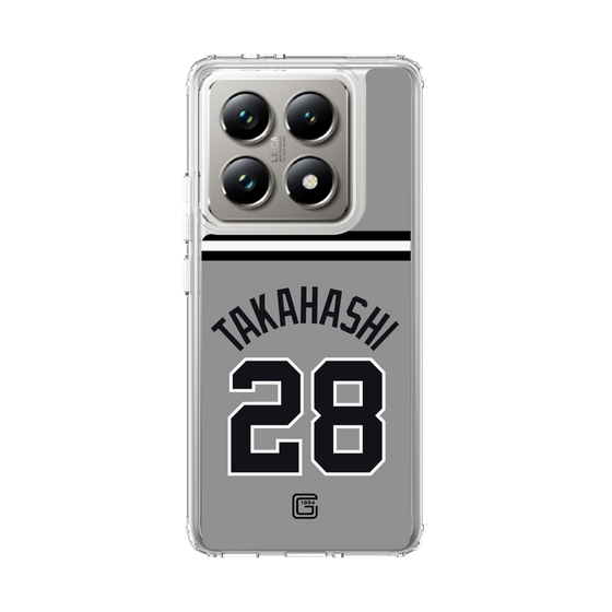 スリムプロテクションケース［ 読売ジャイアンツ - #28 TAKAHASHI - ビジター ］