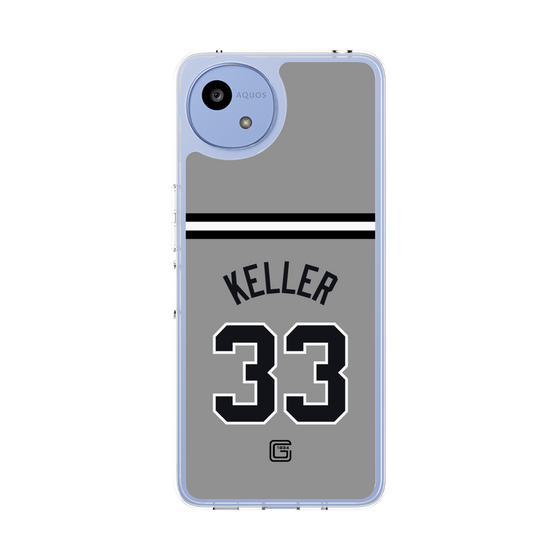 スリムプロテクションケース［ 読売ジャイアンツ - #33 KELLER - ビジター ］