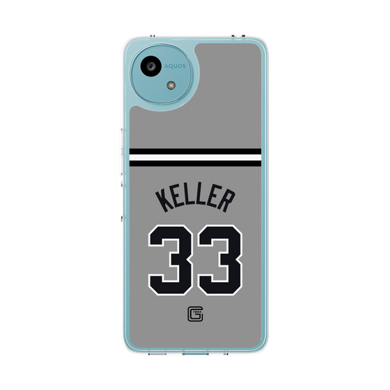 スリムプロテクションケース［ 読売ジャイアンツ - #33 KELLER - ビジター ］