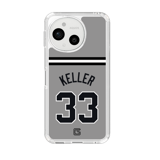 スリムプロテクションケース［ 読売ジャイアンツ - #33 KELLER - ビジター ］