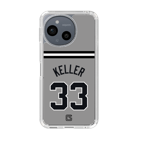 スリムプロテクションケース［ 読売ジャイアンツ - #33 KELLER - ビジター ］