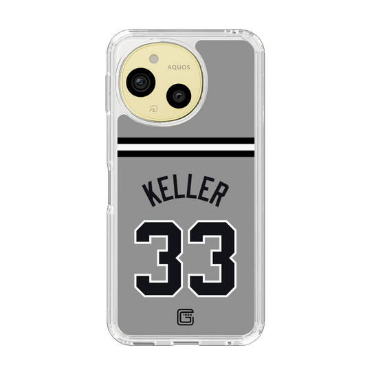 スリムプロテクションケース［ 読売ジャイアンツ - #33 KELLER - ビジター ］