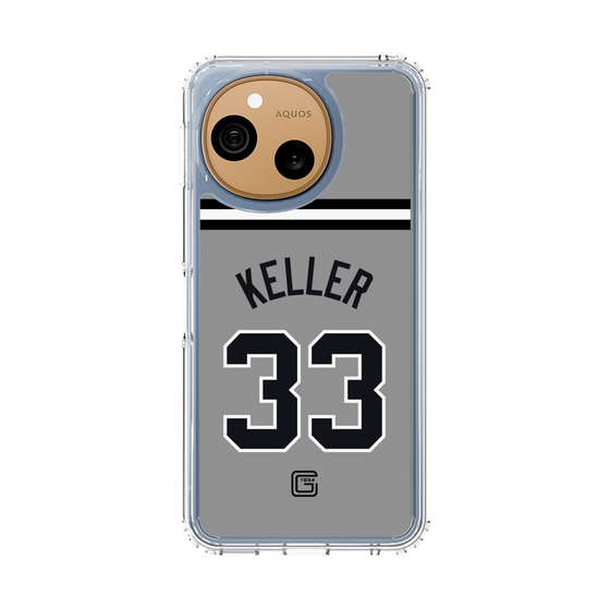 スリムプロテクションケース［ 読売ジャイアンツ - #33 KELLER - ビジター ］