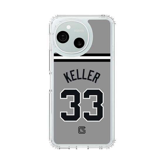 スリムプロテクションケース［ 読売ジャイアンツ - #33 KELLER - ビジター ］