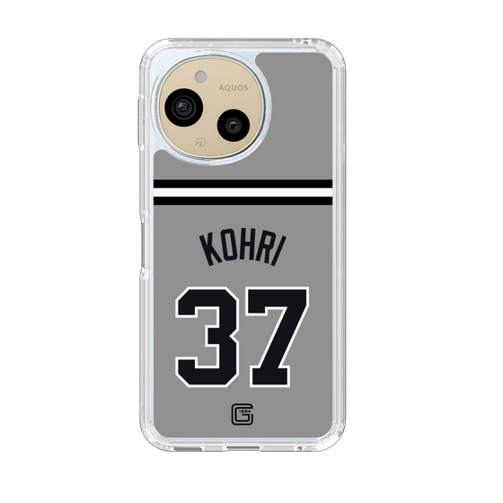 スリムプロテクションケース［ 読売ジャイアンツ - #37 KOHRI - ビジター ］