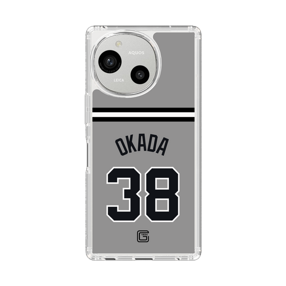 スリムプロテクションケース［ 読売ジャイアンツ - #38 OKADA - ビジター ］
