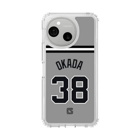 スリムプロテクションケース［ 読売ジャイアンツ - #38 OKADA - ビジター ］