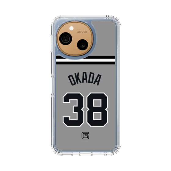 スリムプロテクションケース［ 読売ジャイアンツ - #38 OKADA - ビジター ］