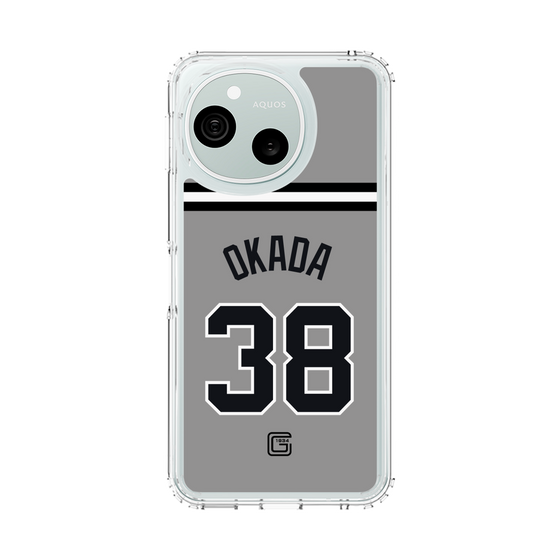 スリムプロテクションケース［ 読売ジャイアンツ - #38 OKADA - ビジター ］
