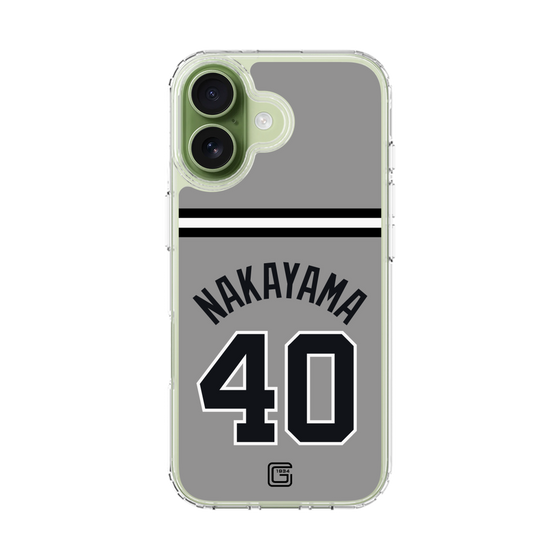 スリムプロテクションケース［ 読売ジャイアンツ - #40 NAKAYAMA - ビジター ］