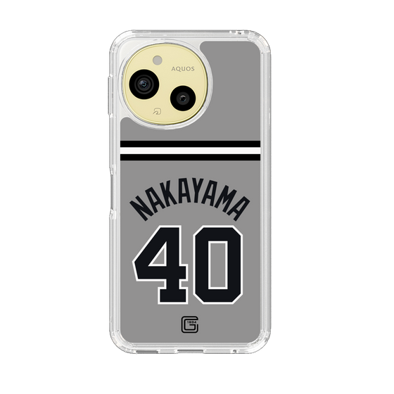 スリムプロテクションケース［ 読売ジャイアンツ - #40 NAKAYAMA - ビジター ］