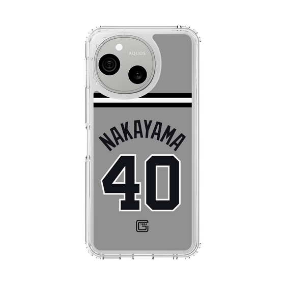 スリムプロテクションケース［ 読売ジャイアンツ - #40 NAKAYAMA - ビジター ］